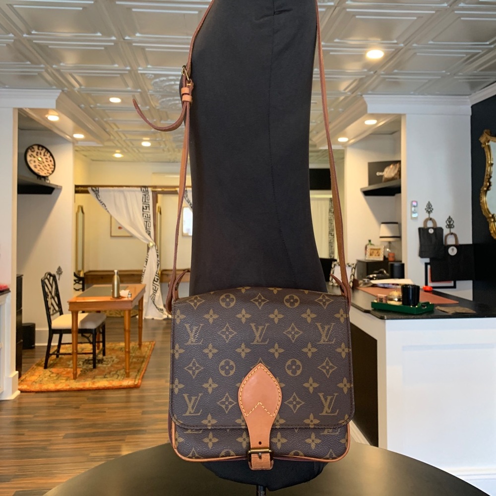 Louis Vuitton Monogram Cartouchière MM